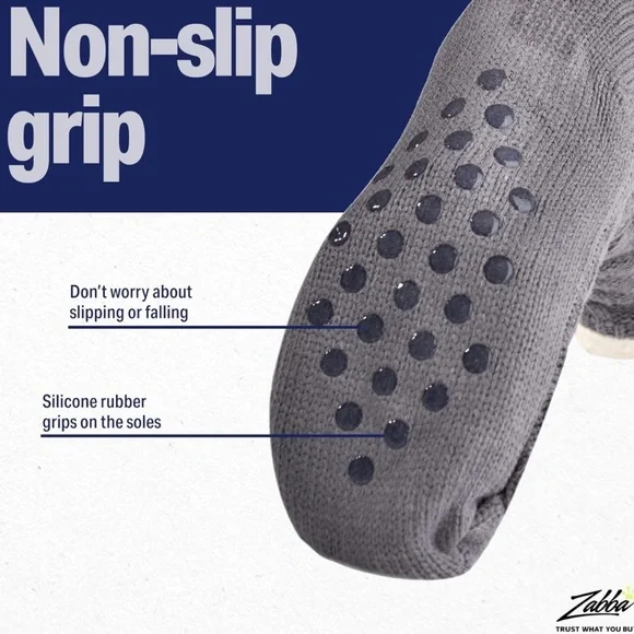 NWT Women’s Luther Pike Seattle Holiday Themed Non-Skid Slipper Socks - Picture 4 of 11